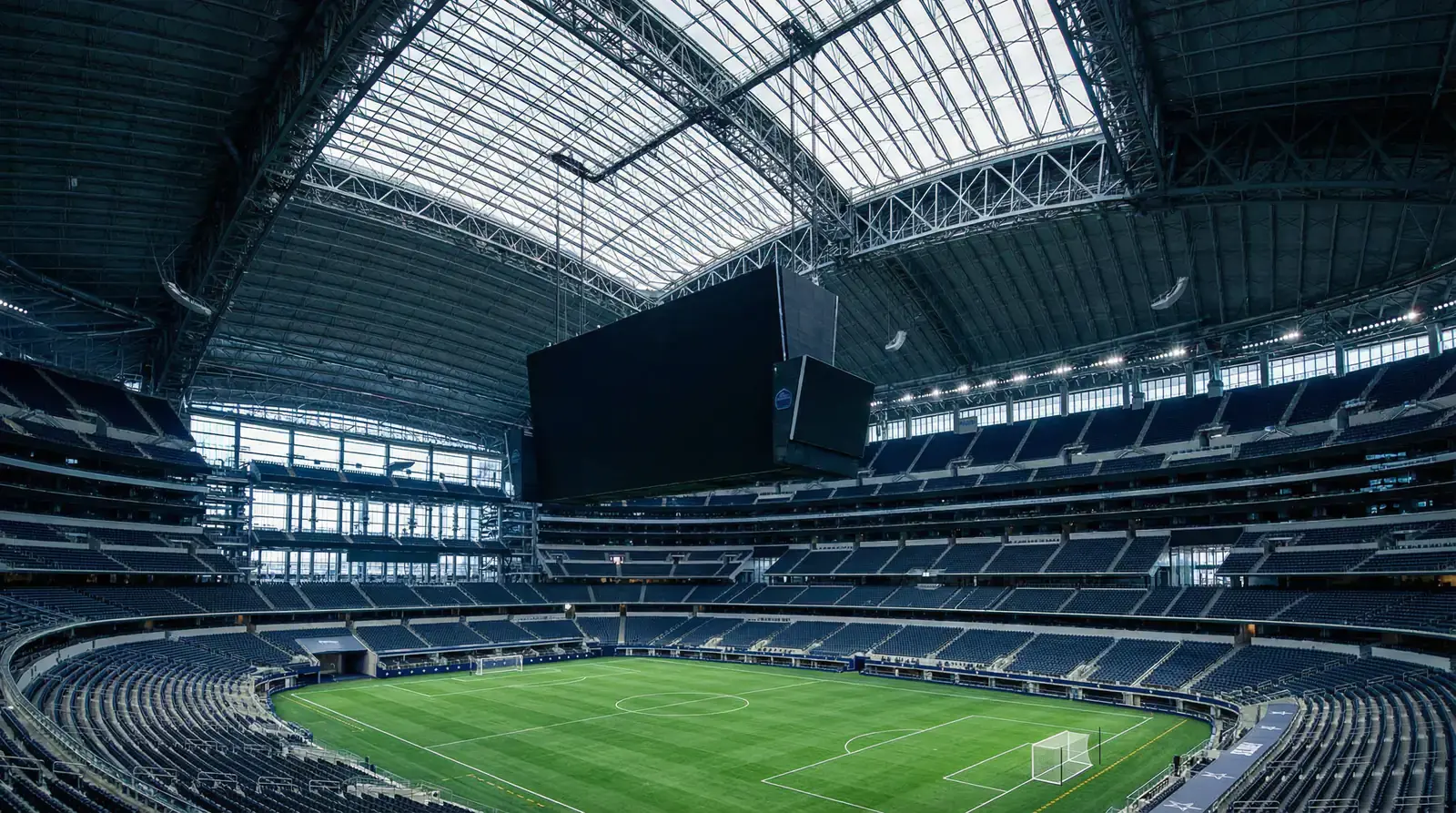 AT&T Stadium i Dallas, Texas - arena för Sverige mot Japan i VM 2026