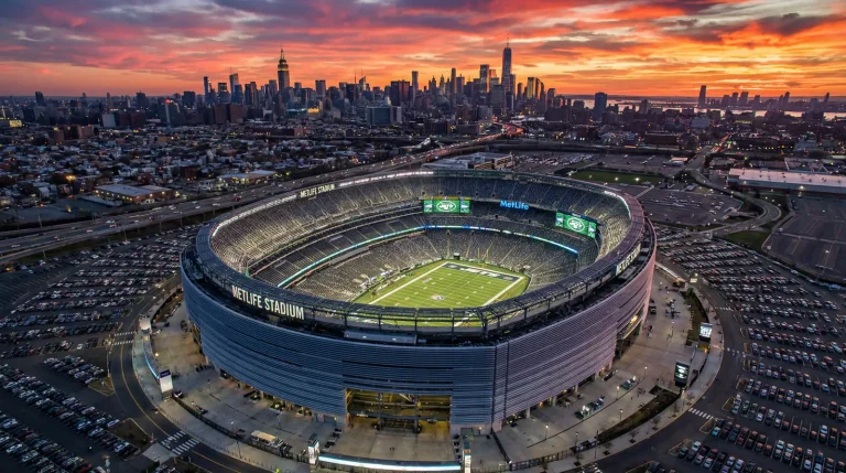 MetLife Stadium i East Rutherford, New Jersey - arena för VM-finalen 2026